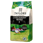 Taylors of Harrogate Lazy Sunday Beans Roast Coffee, 200g, pack shot 2, available at teas.co.uk