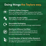 Taylors of Harrogate Lazy Sunday Roast Ground Coffee, 400g, pack shot 3, available at teas.co.uk