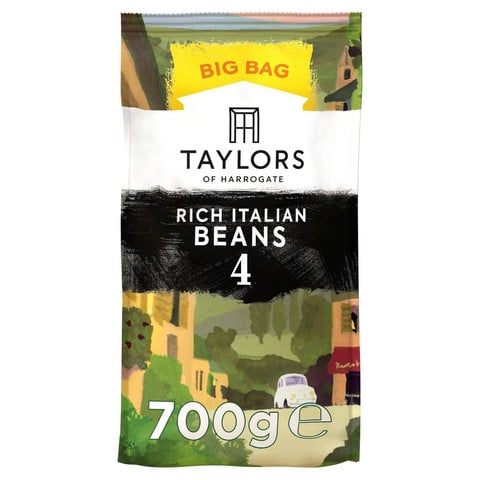 Taylors of Harrogate Rich Italian Beans Roast Coffee, 700g