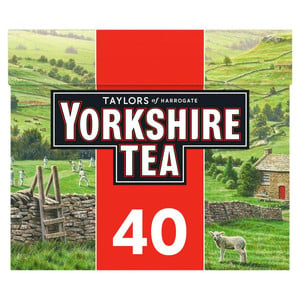 Taylors of Harrogate Yorkshire, 40 Tea Bags 125g
