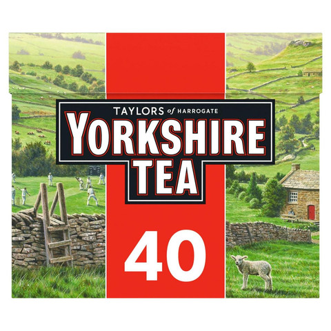 Taylors of Harrogate Yorkshire, 40 Tea Bags 125g