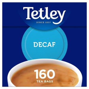 Tetley Everyday Decaffeinated, 160 Tea Bags