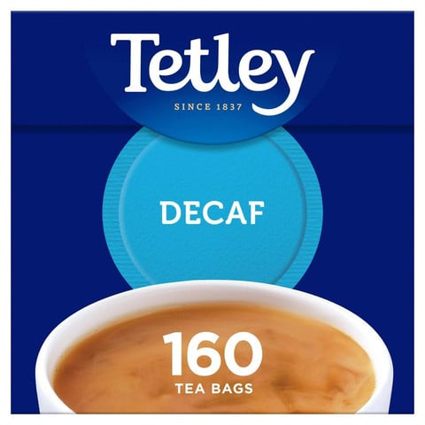 Tetley Everyday Decaffeinated, 160 Tea Bags