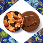 Thomas Fudge's 6 Milk Chocolate Florentines, 114g, pack shot 2, available at teas.co.uk