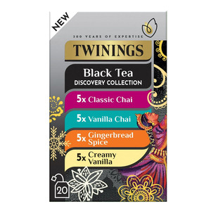 Twinings Black Tea Discovery Collection, 20 Tea Bags 40g