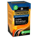 Twinings English Breakfast Decaffeinated 40, 109g, pack shot 2, available at teas.co.uk
