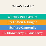 Twinings Fruit Herbal Classics Collection Pack 20, 35g, pack shot 2, available at teas.co.uk