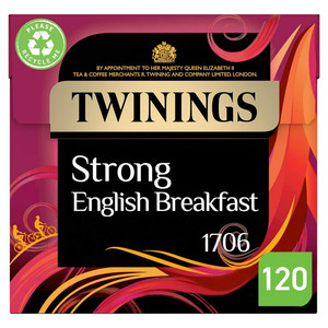 Twinings Strong English Breakfast 120 Plant-Based, 375g
