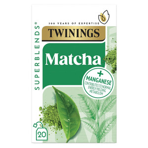 Twinings Superblends Supergreen Matcha, 20 Tea Bags 40g