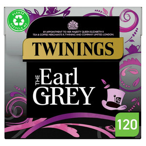 Twinings the Earl Grey Plant Based, 120 Tea Bags 300g