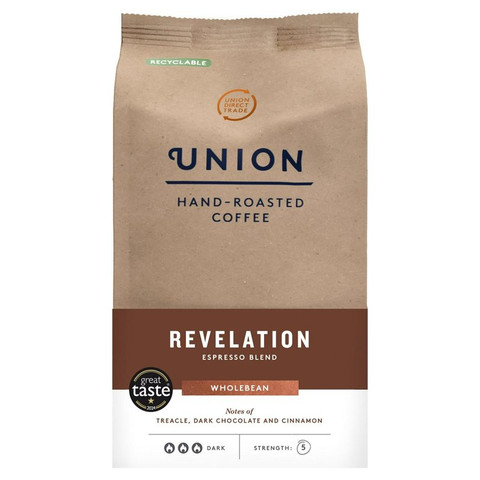 Union Coffee Revelation Espresso Wholebean, 500g