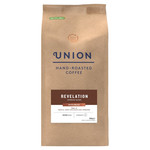 Union Coffee Revelation Espresso Wholebean, 500g, pack shot 2, available at teas.co.uk