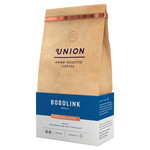 Union Hand-Roasted Coffee Bobolink Brazil Cafetière Grind, 200g, pack shot 3, available at teas.co.uk